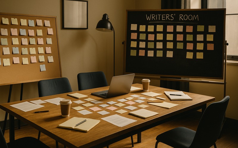 Dramaturgy for Producers workshop — writers room