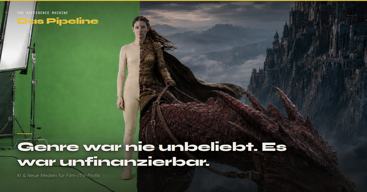 Genre war nie unbeliebt. Es war unfinanzierbar.